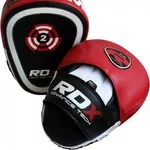 Боксерские лапы RDX Gel Focus Red