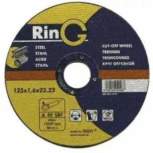 180 х 2.0 х 22.23. Отрезной круг (диск) для металла. RinG (Австрия).