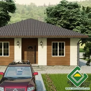 Строительство панельно-каркасных домов под ключ (СИП-панели) 90, 53