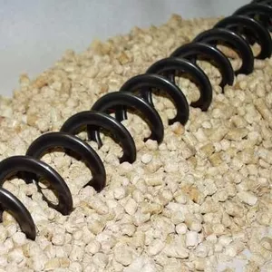 гнучкий шнек спираль гибкий шнек 69мм для зерна пеллеты приужина FA90