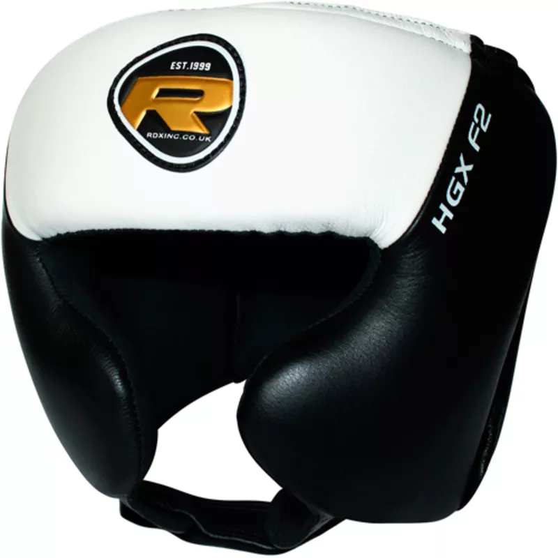 Боксерский шлем тренировочный RDX White 2