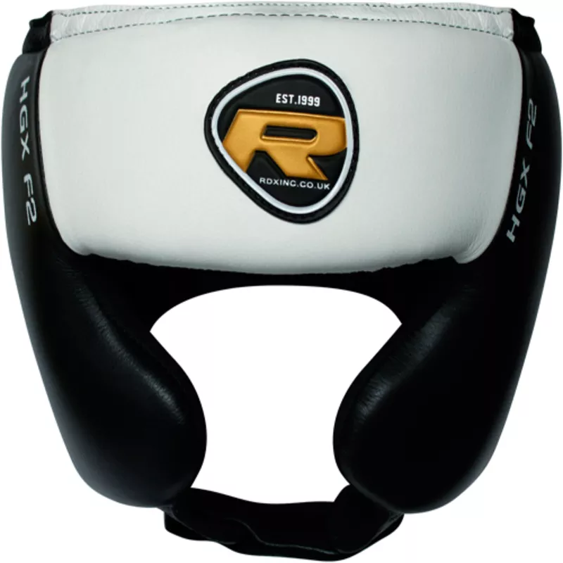 Боксерский шлем тренировочный RDX White 3