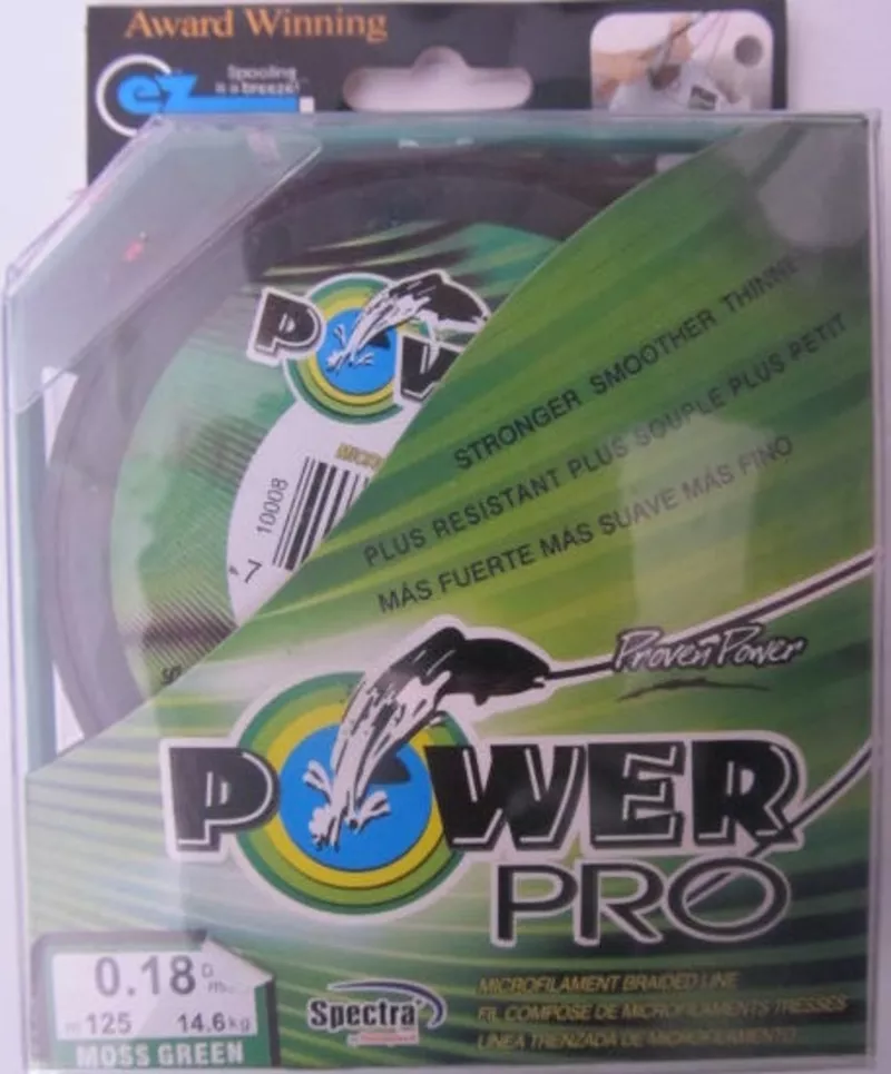 Шнур Power Pro 125м.,  зелёный