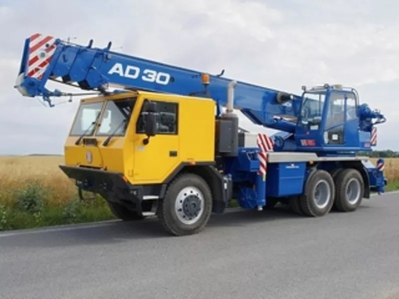 Аренда автокран. Автокран TATRA CKD AD30,  компания Одесскрансервис