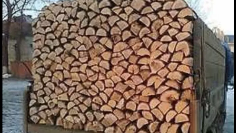 Лесхоз Полтавской области реализует колотые дрова разных пород от 5м3 2