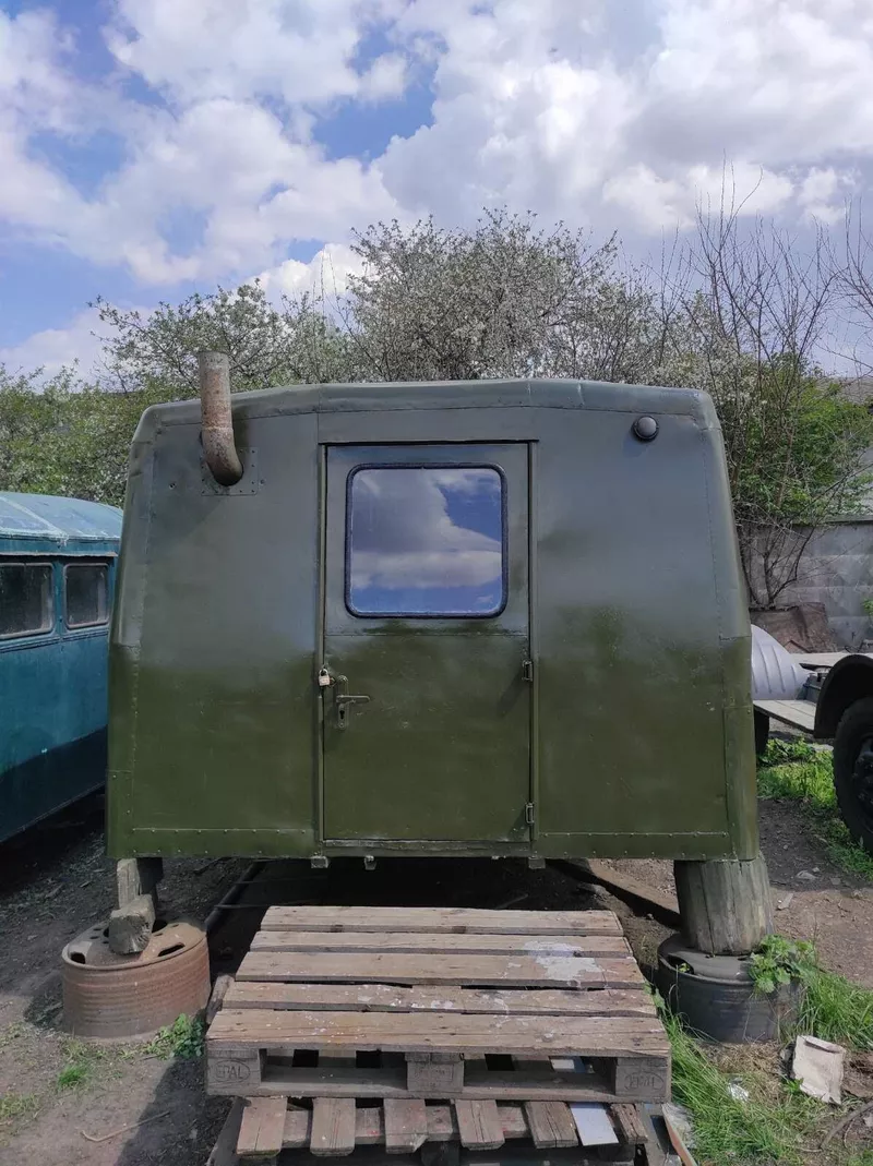 Кунг вагончик демонтируемый с автомобиля ГАЗ-66 4