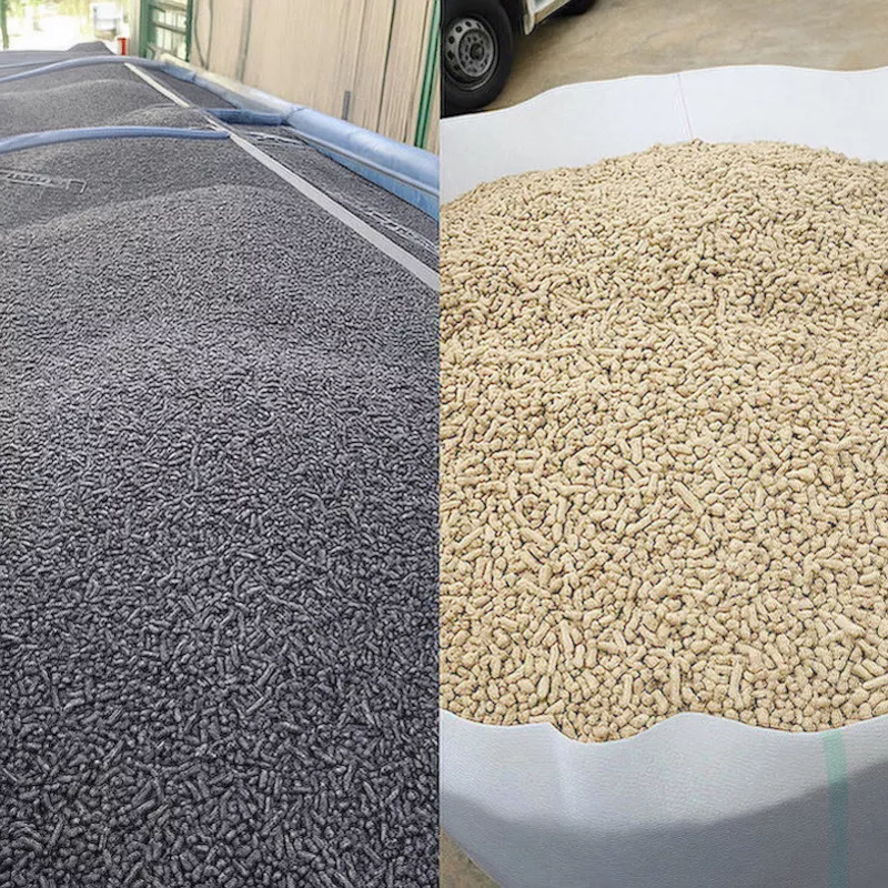 Гранула з дерева, пелета і брикет з лушпиння