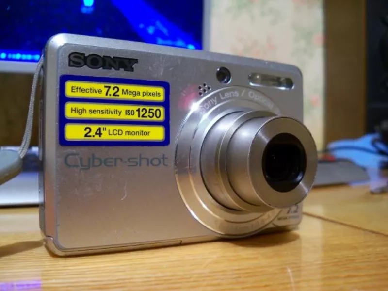 Продам фотоаппарат SONY CYBER-SHOT S-730 
