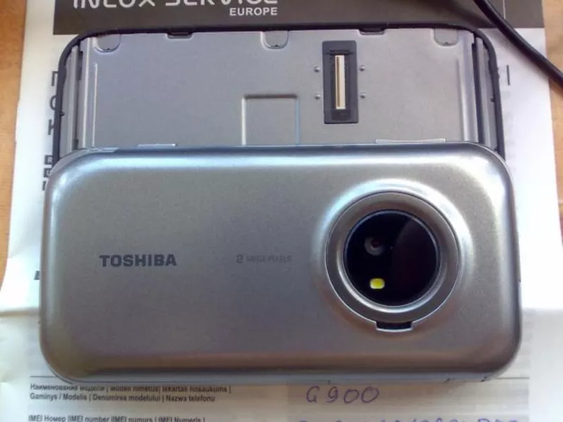 Продам мобильный телефон Toshiba portege G900